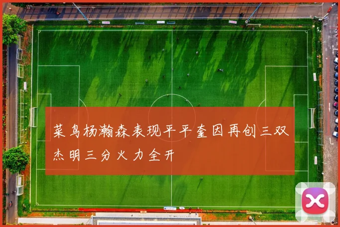 菜鸟杨瀚森表现平平奎因再创三双杰明三分火力全开
